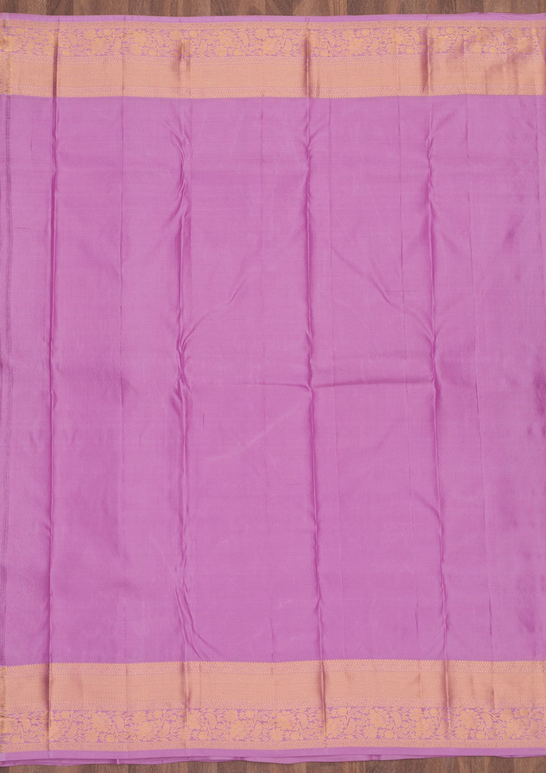 Mauve Zariwork Pure Silk Saree-Koskii