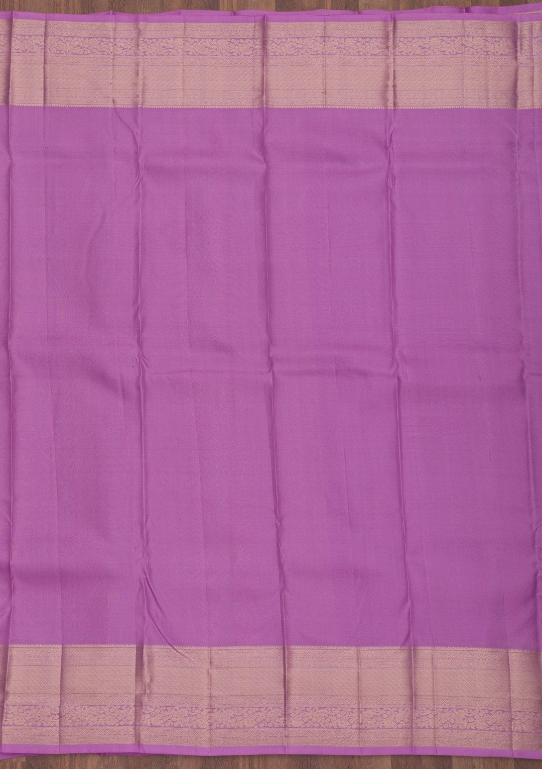 Mauve Zariwork Pure Silk Saree-Koskii