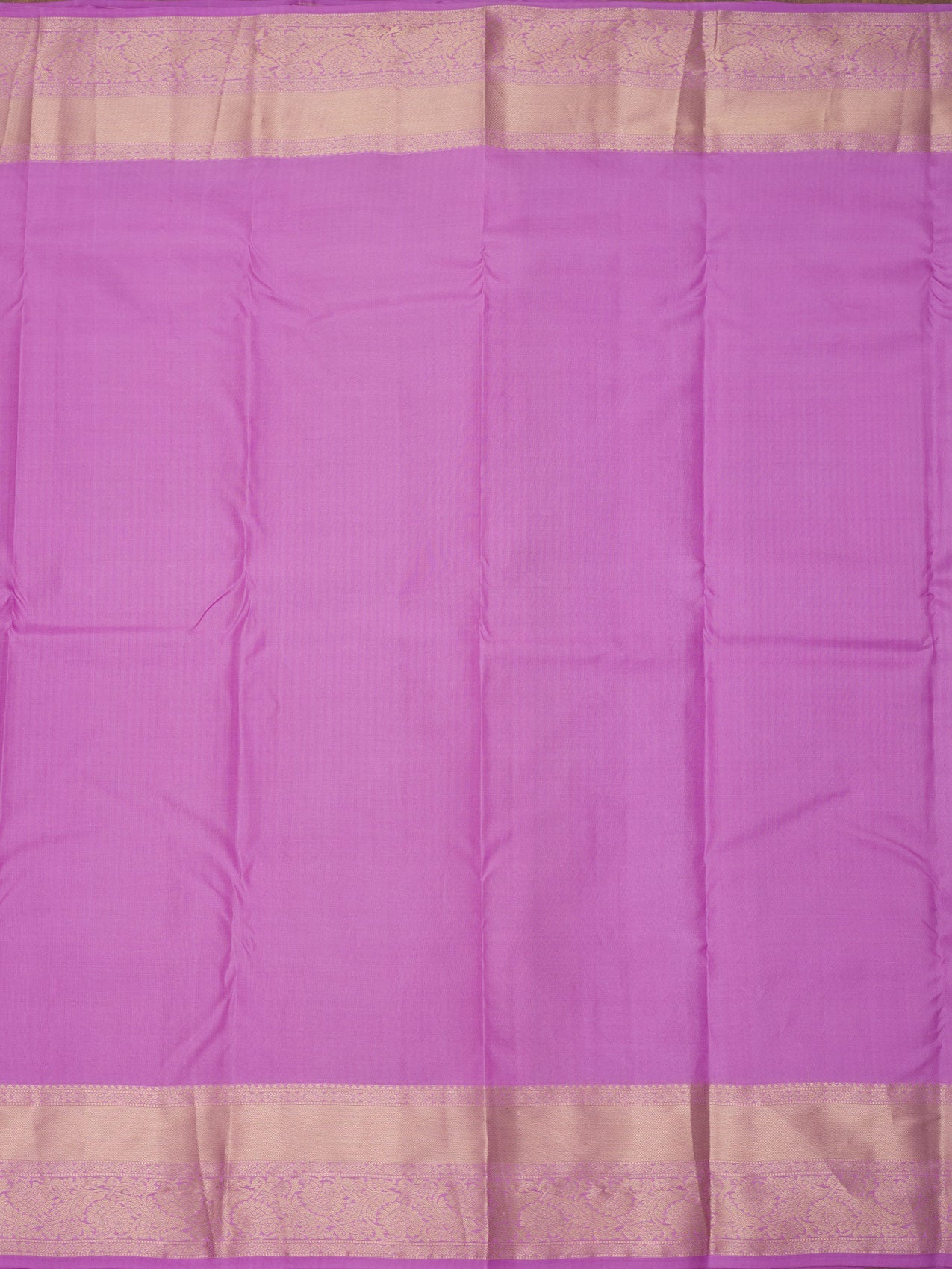 Mauve Zariwork Pure Silk Saree