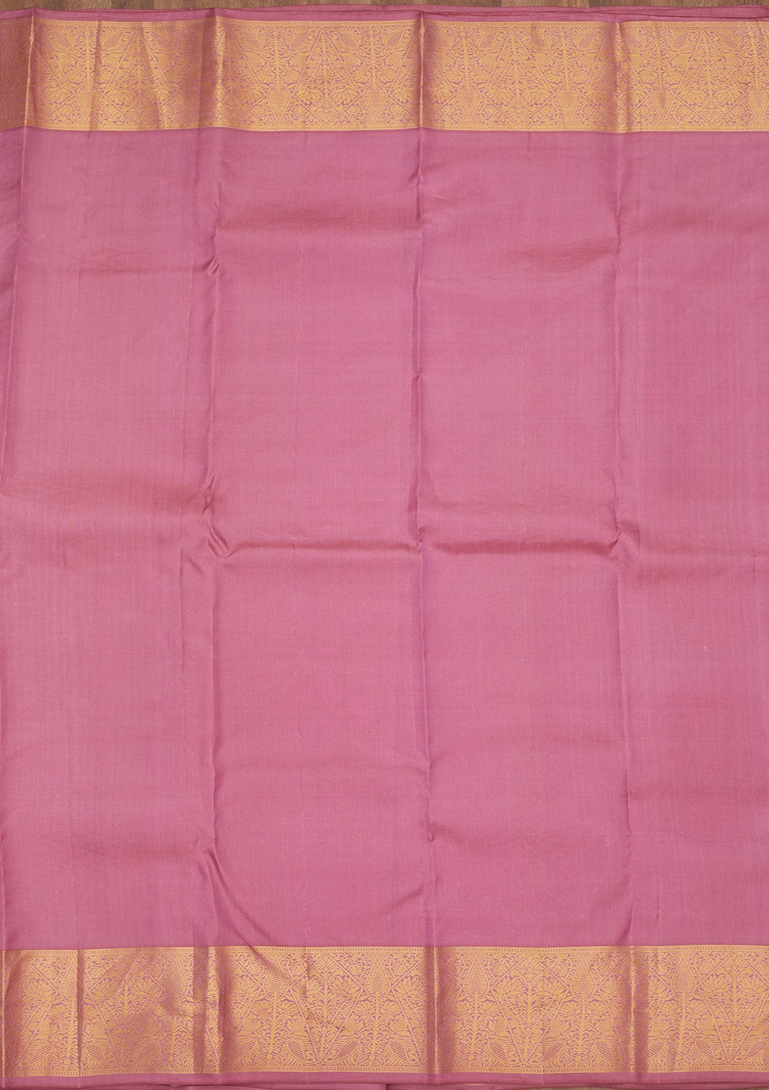 Mauve Zariwork Pure Silk Saree-Koskii