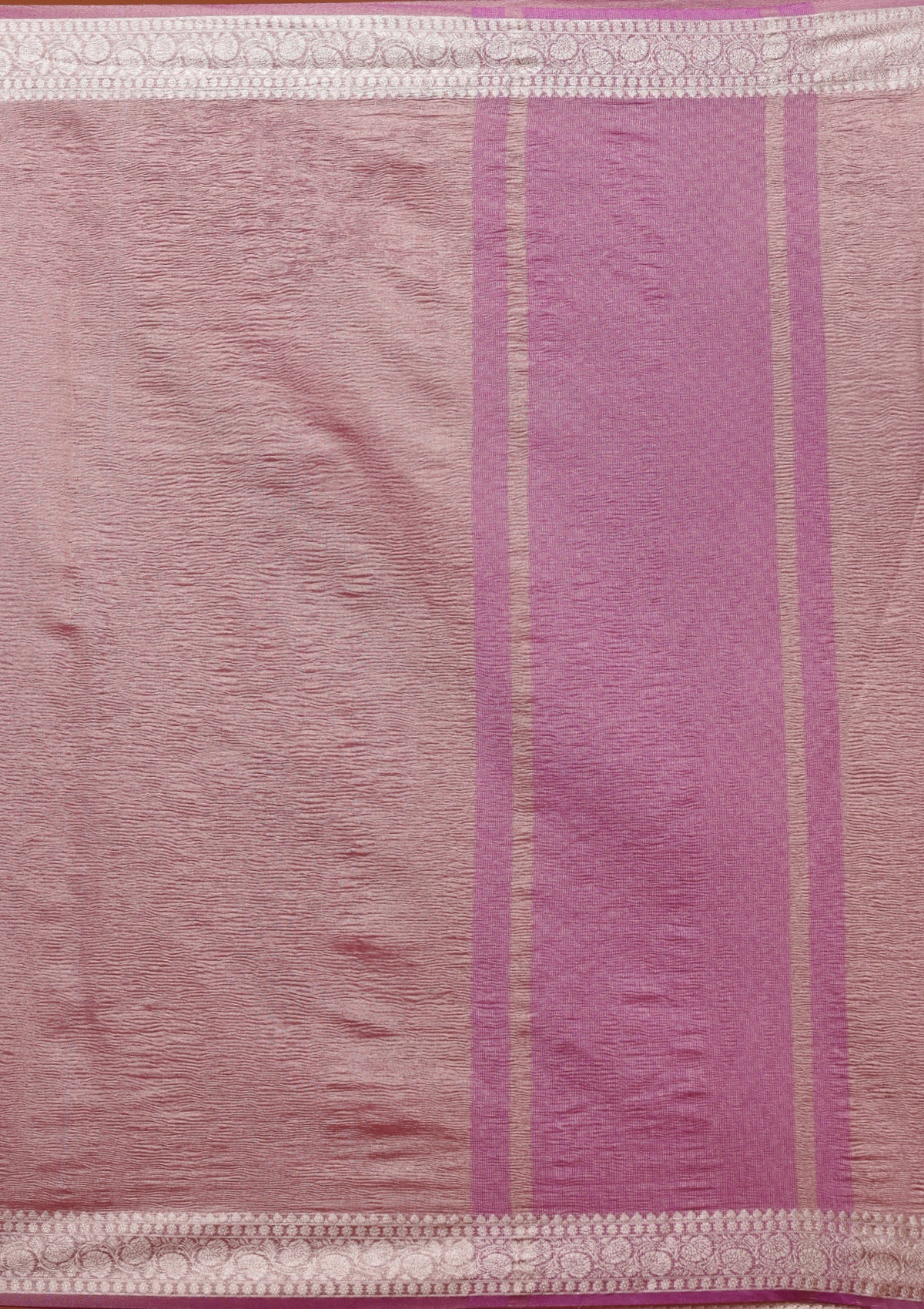 Mauve Zariwork Tissue Saree