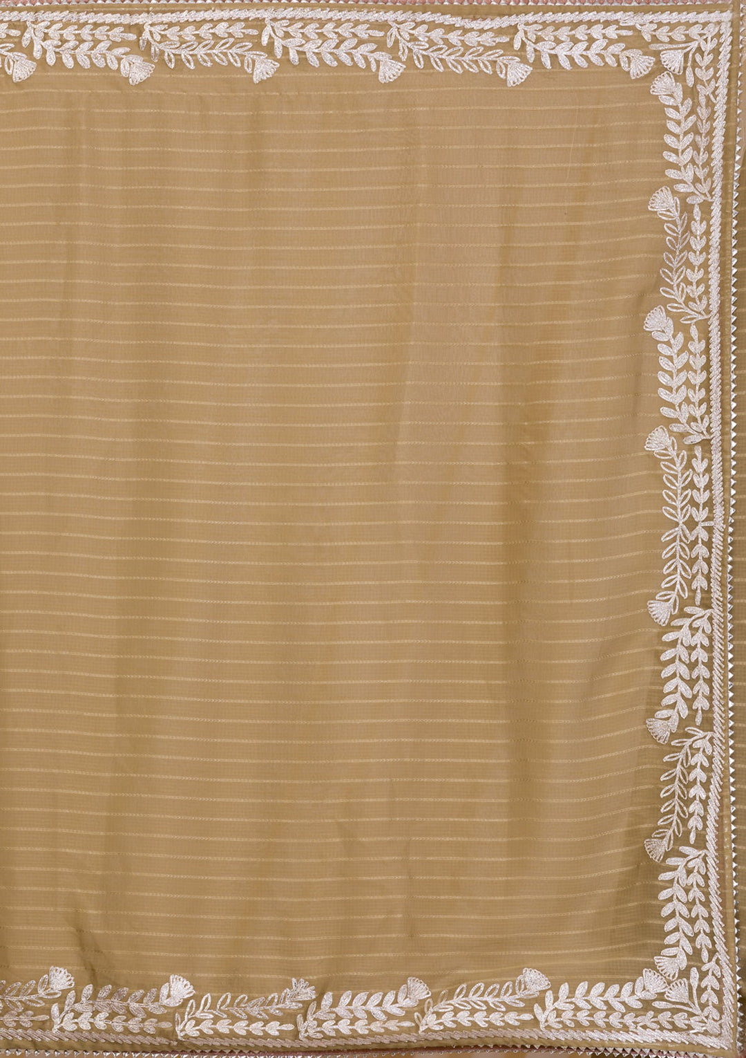 Mehendi Gotapatti Georgette Saree-Koskii