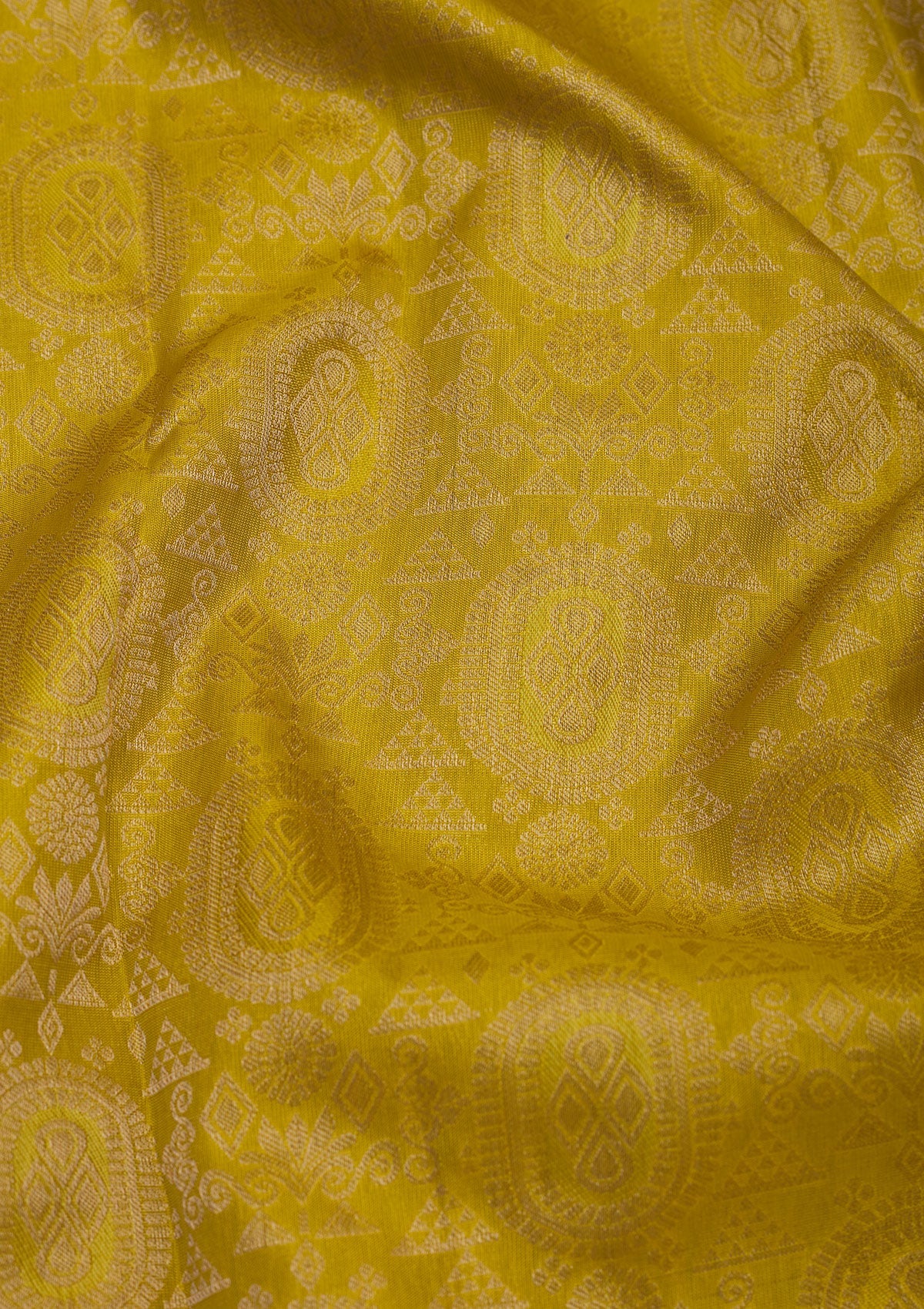 Mehendi Zariwork Pure Silk Saree-Koskii