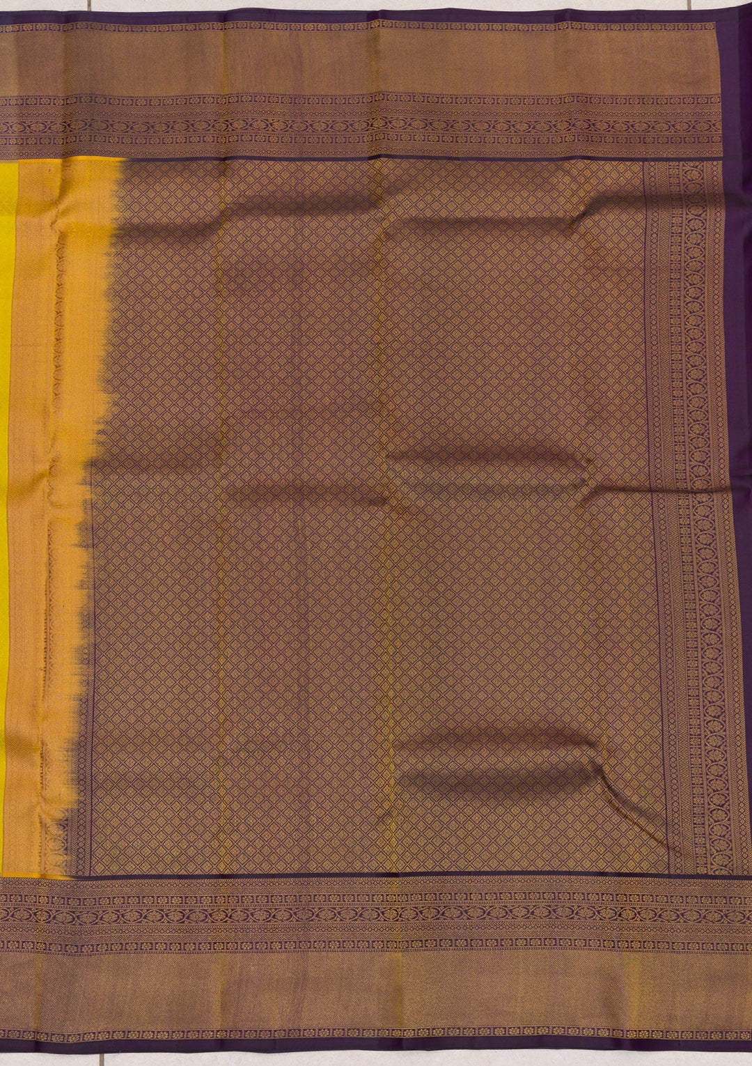 Mehendi Zariwork Pure Silk Saree-Koskii