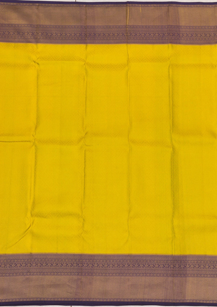 Mehendi Zariwork Pure Silk Saree-Koskii