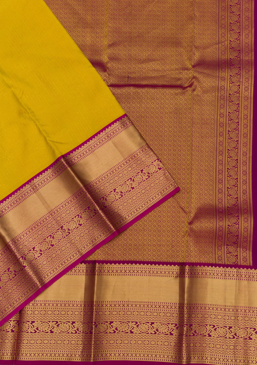 Mehendi Zariwork Pure Silk Saree-Koskii