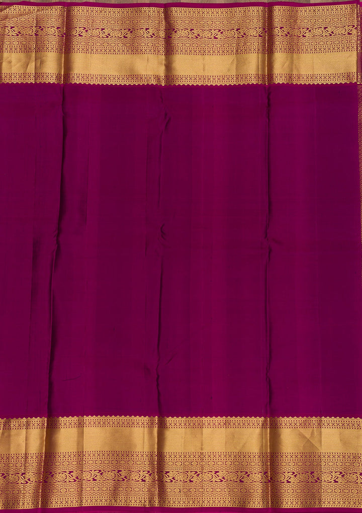 Mehendi Zariwork Pure Silk Saree-Koskii