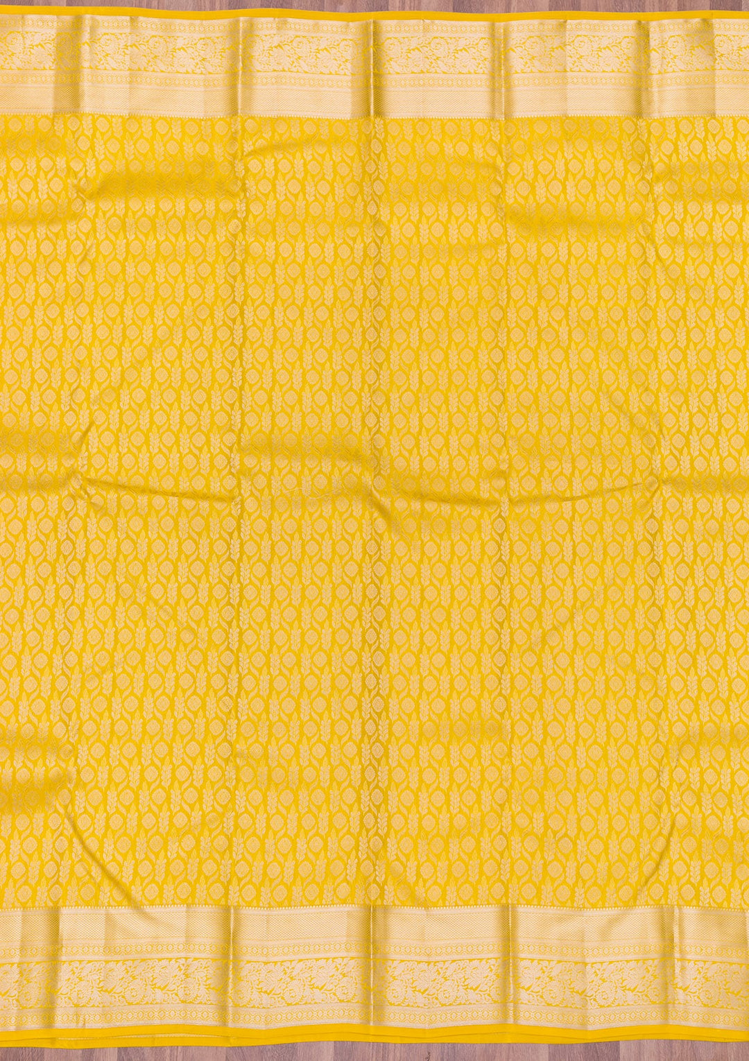Mehendi Zariwork Pure Silk Saree-Koskii