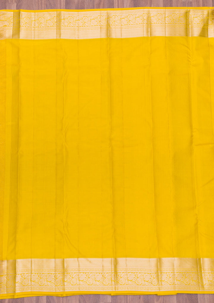 Mehendi Zariwork Pure Silk Saree-Koskii