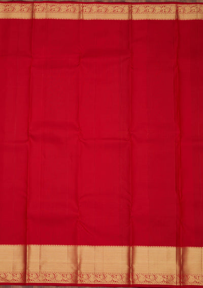 Mehendi Zariwork Pure Silk Saree