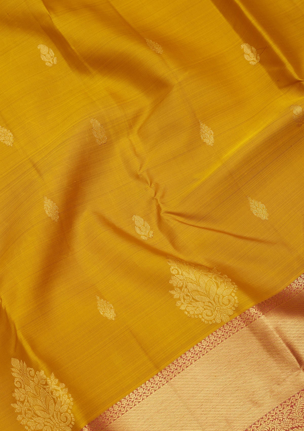 Mehendi Zariwork Pure Silk Saree