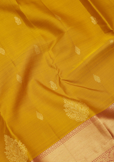 Mehendi Zariwork Pure Silk Saree