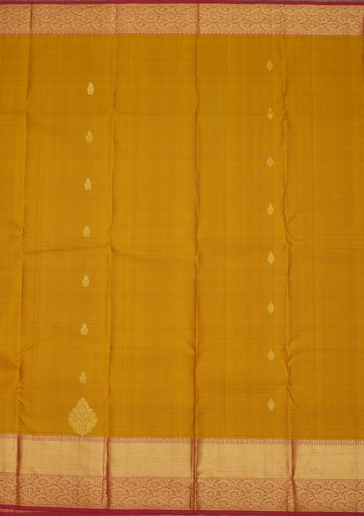 Mehendi Zariwork Pure Silk Saree