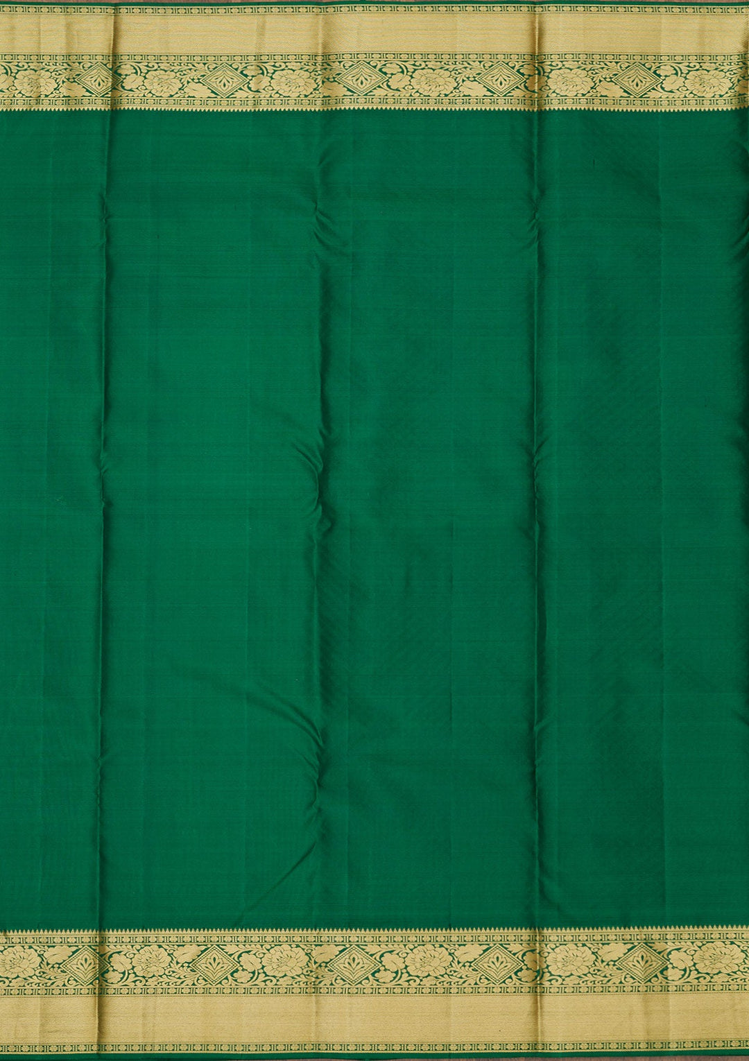 Mehendi Zariwork Pure Silk Saree-Koskii