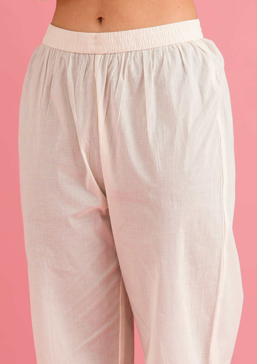 Multi Threadwork Cotton Readymade Salwar Suit-Koskii