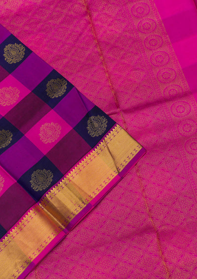 Multi Zariwork Pure Silk Saree-Koskii