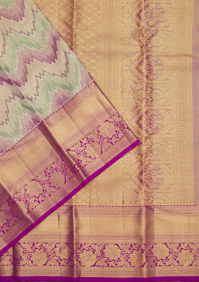 Multi Zariwork Pure Silk Saree