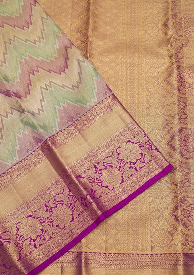 Multi Zariwork Pure Silk Saree