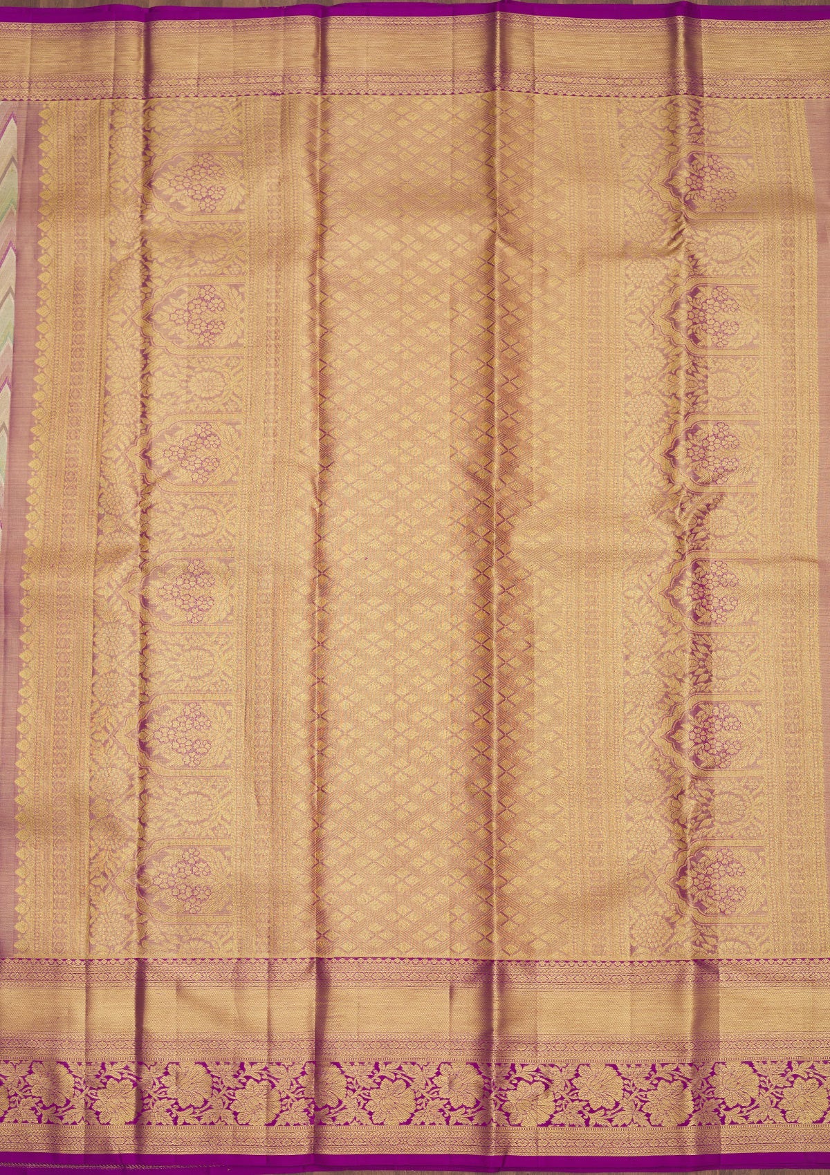 Multi Zariwork Pure Silk Saree