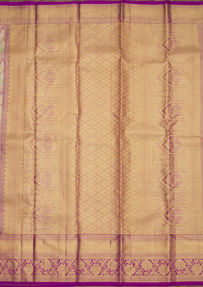 Multi Zariwork Pure Silk Saree
