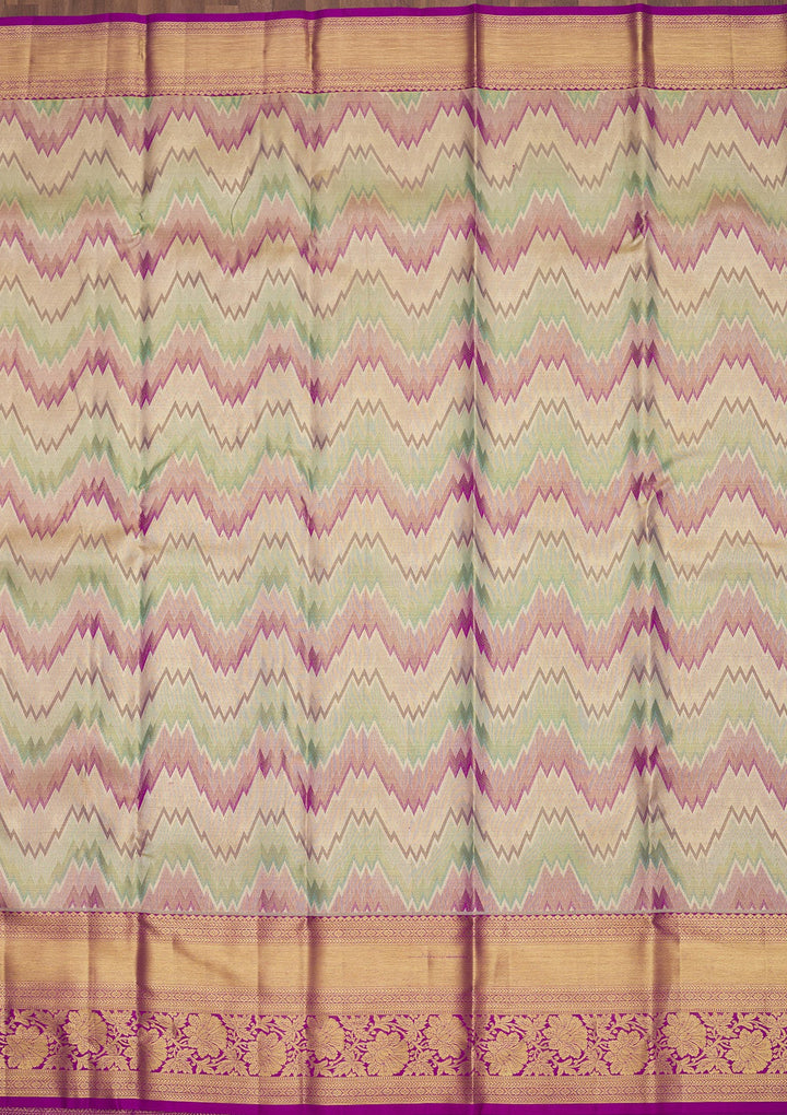 Multi Zariwork Pure Silk Saree
