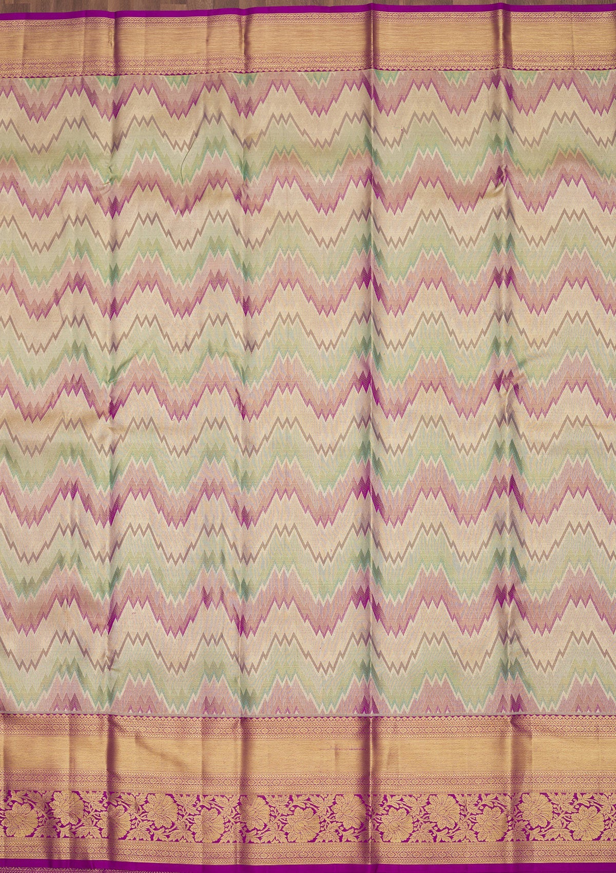 Multi Zariwork Pure Silk Saree