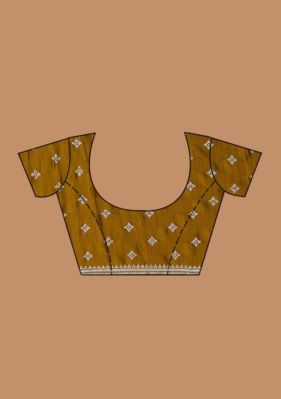 Grey Stonework Satin Designer Saree-Koskii