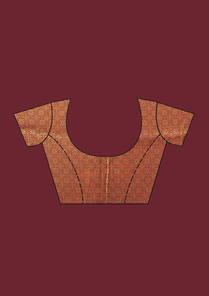 Mustard Threadwork Soft Silk Saree