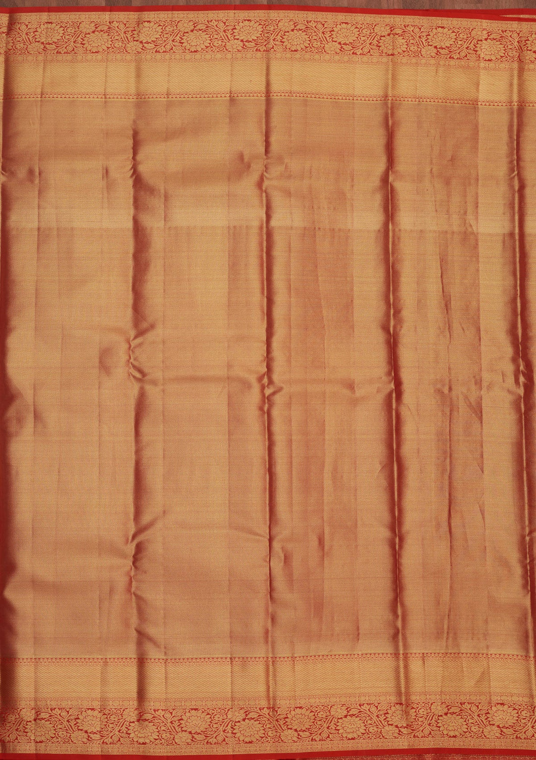 Mustard Zariwork Pure Silk Saree-Koskii