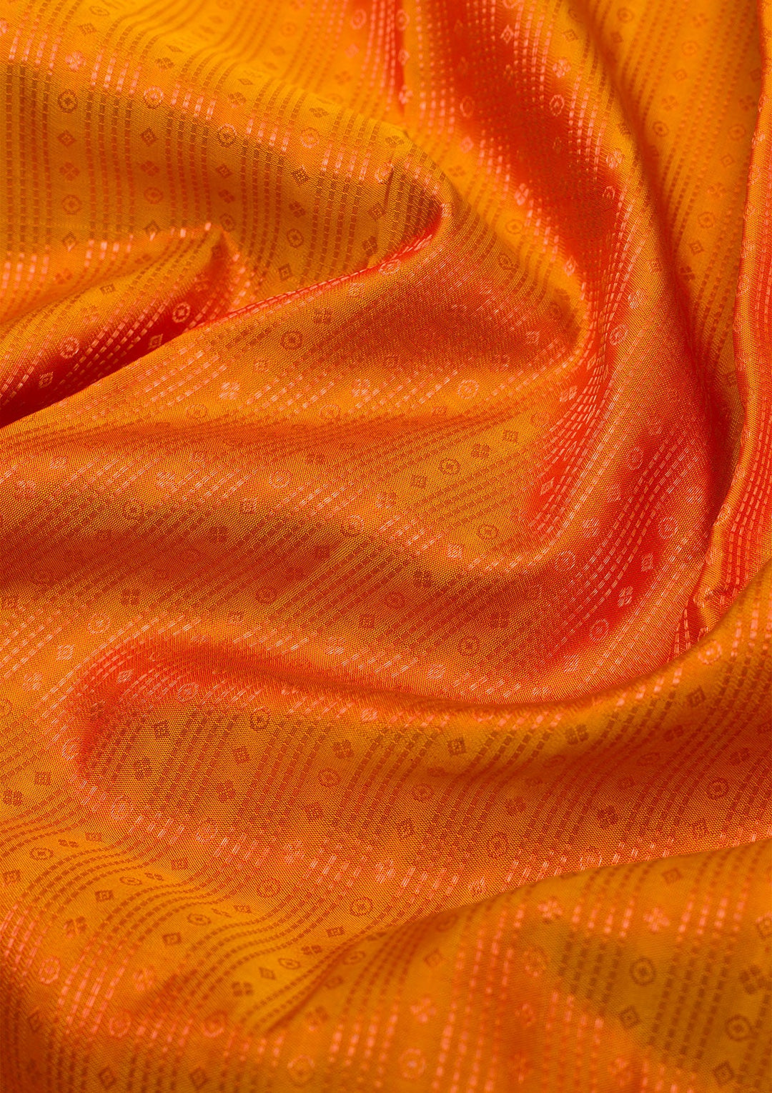 Mustard Zariwork Pure Silk Saree-Koskii
