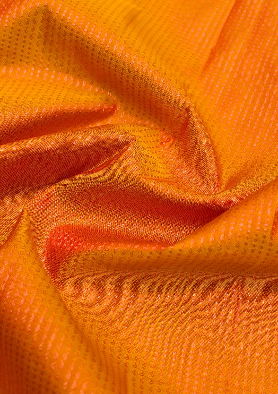 Mustard Zariwork Pure Silk Saree-Koskii