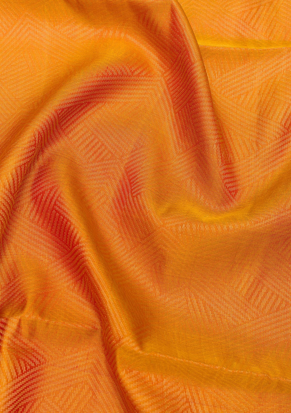 Mustard Zariwork Pure Silk Saree-Koskii