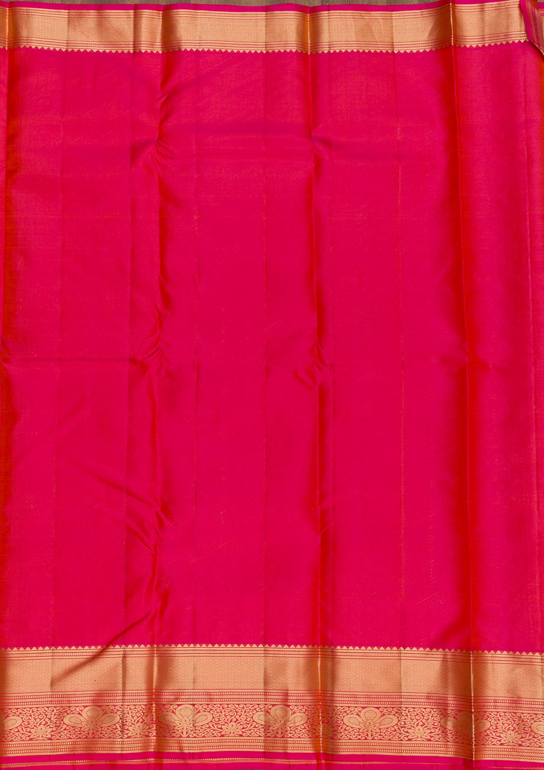 Mustard Zariwork Pure Silk Saree-Koskii