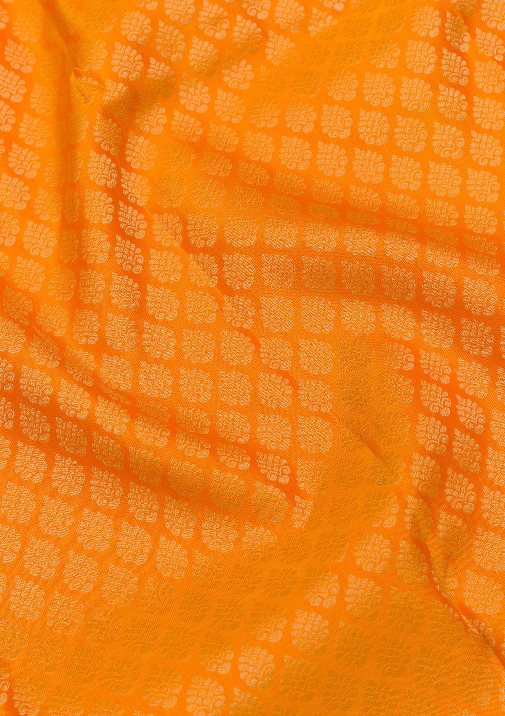 Mustard Zariwork Pure Silk Saree-Koskii
