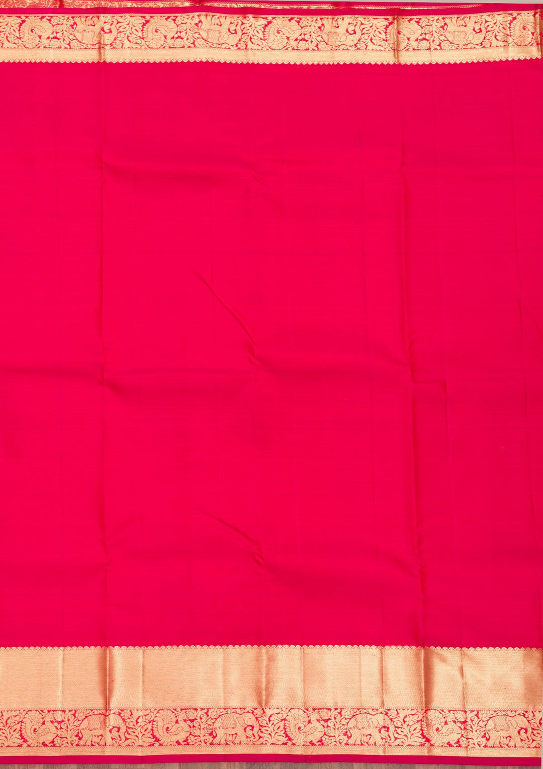 Mustard Zariwork Pure Silk Saree-Koskii