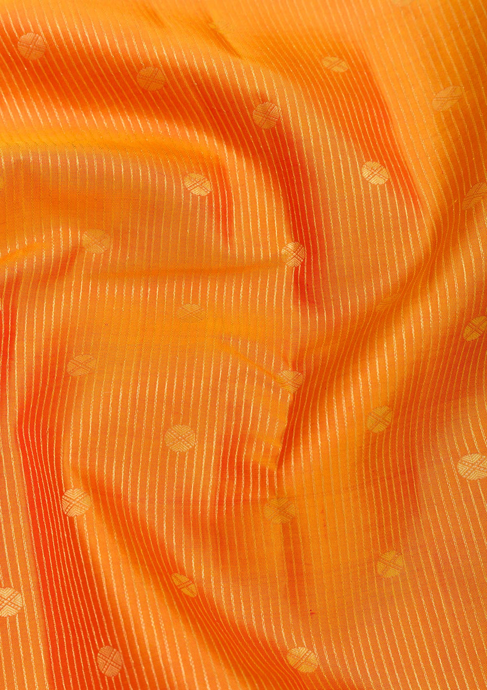 Mustard Zariwork Pure Silk Saree-Koskii