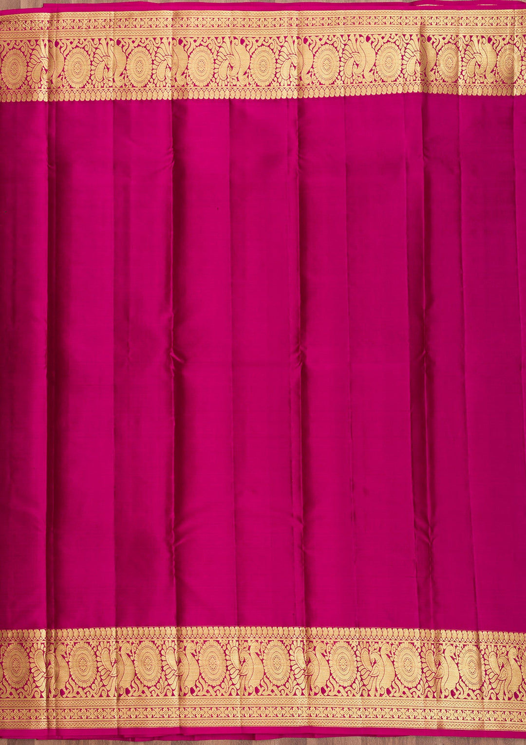 Mustard Zariwork Pure Silk Saree-Koskii
