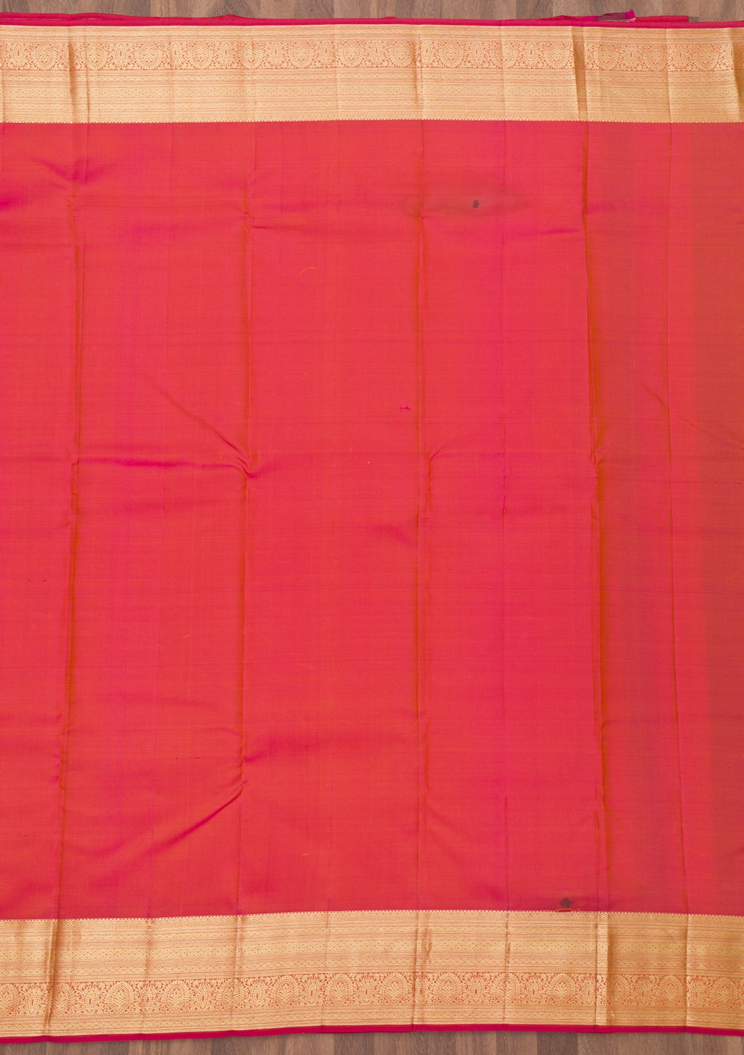 Mustard Zariwork Pure Silk Saree-Koskii