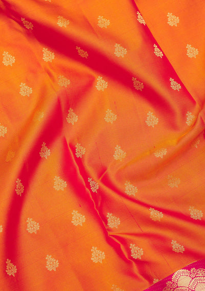 Mustard Zariwork Pure Silk Saree