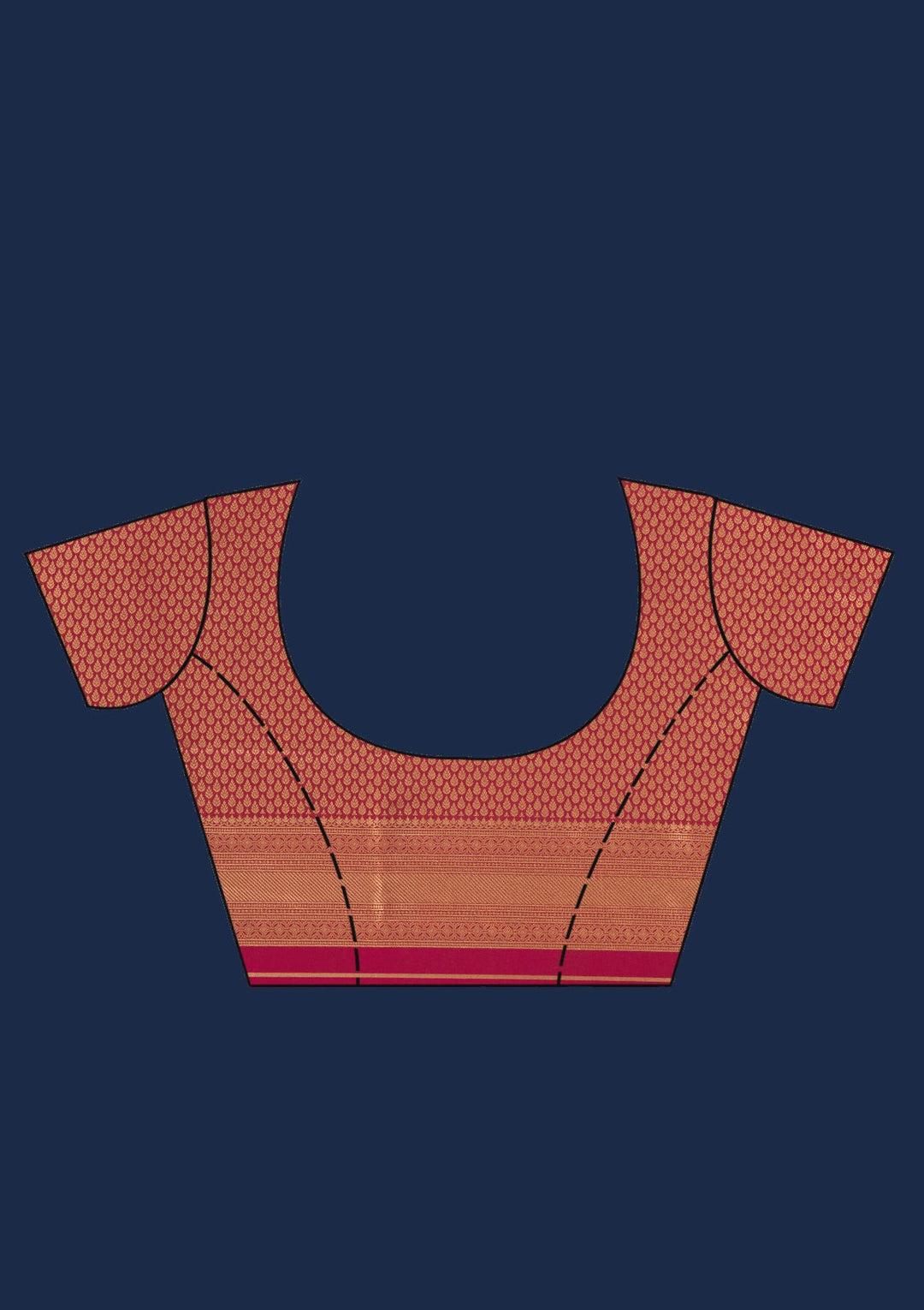 Mustard Zariwork Soft Silk Saree-Koskii