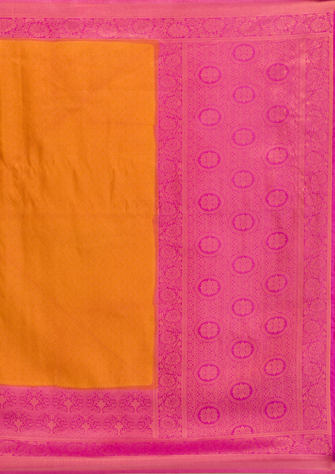 Mustard Zariwork Soft Silk Saree-Koskii