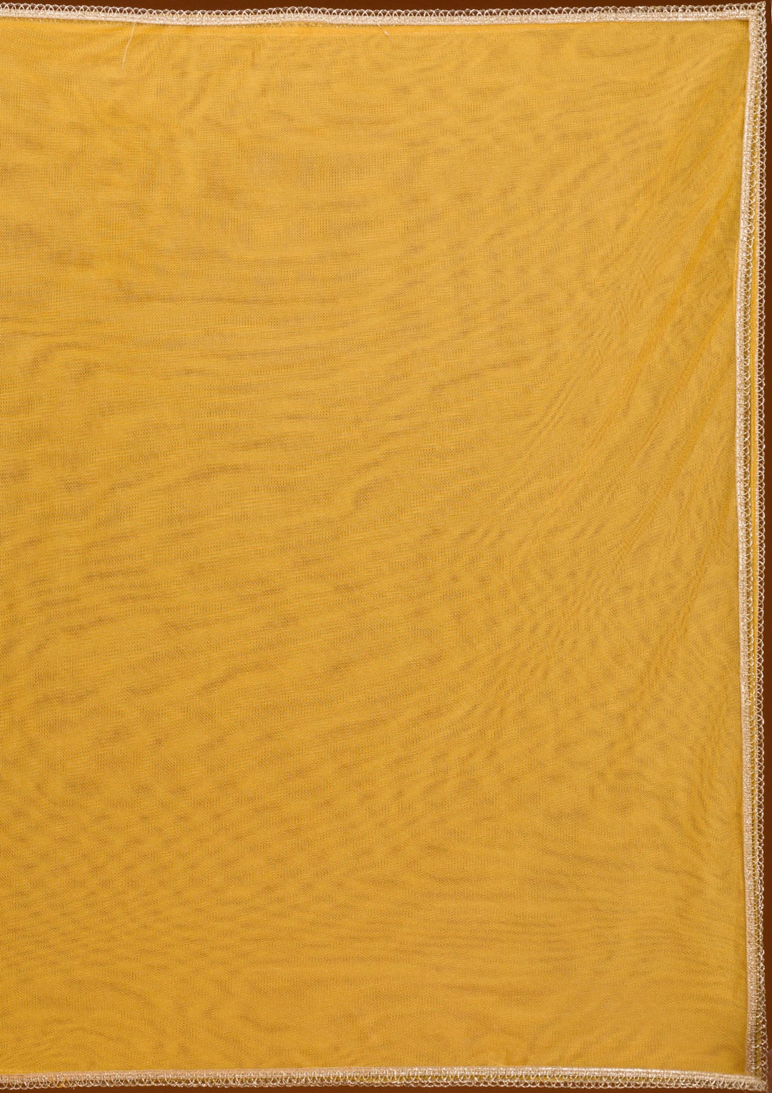 Mustard Zariwork Tissue Readymade Salwar Suit