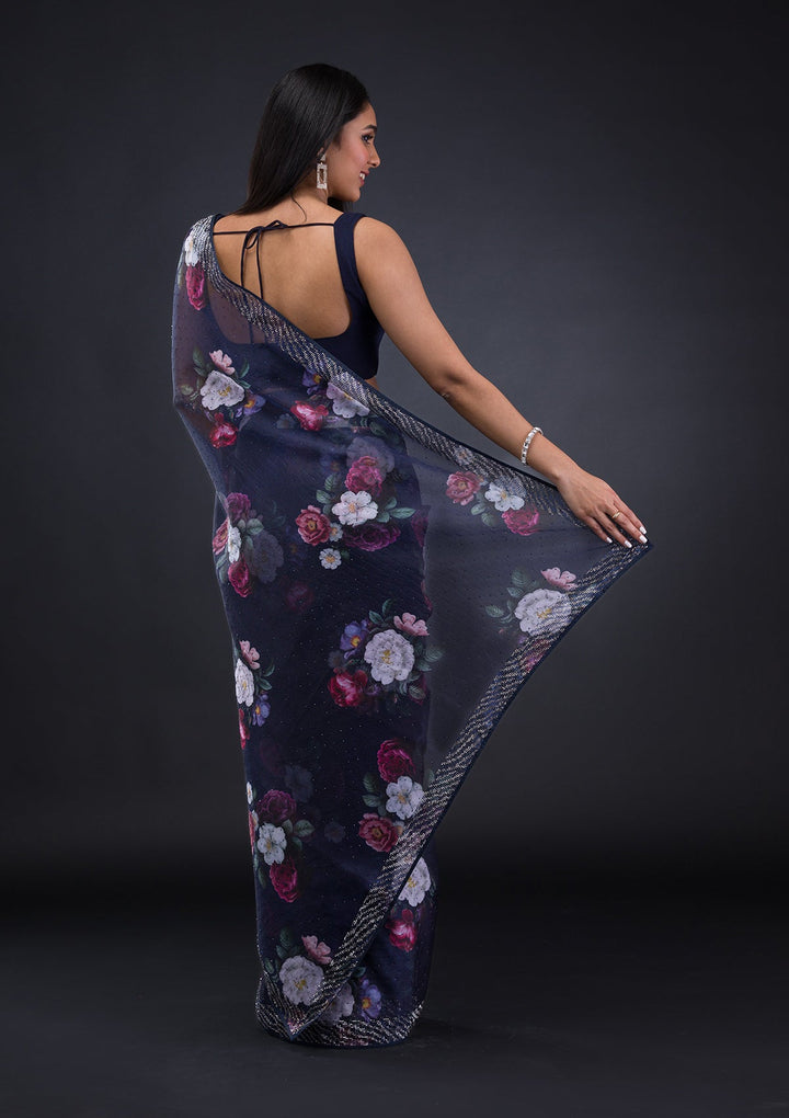 Mustard Zariwork Banarasi Silk Saree-Koskii