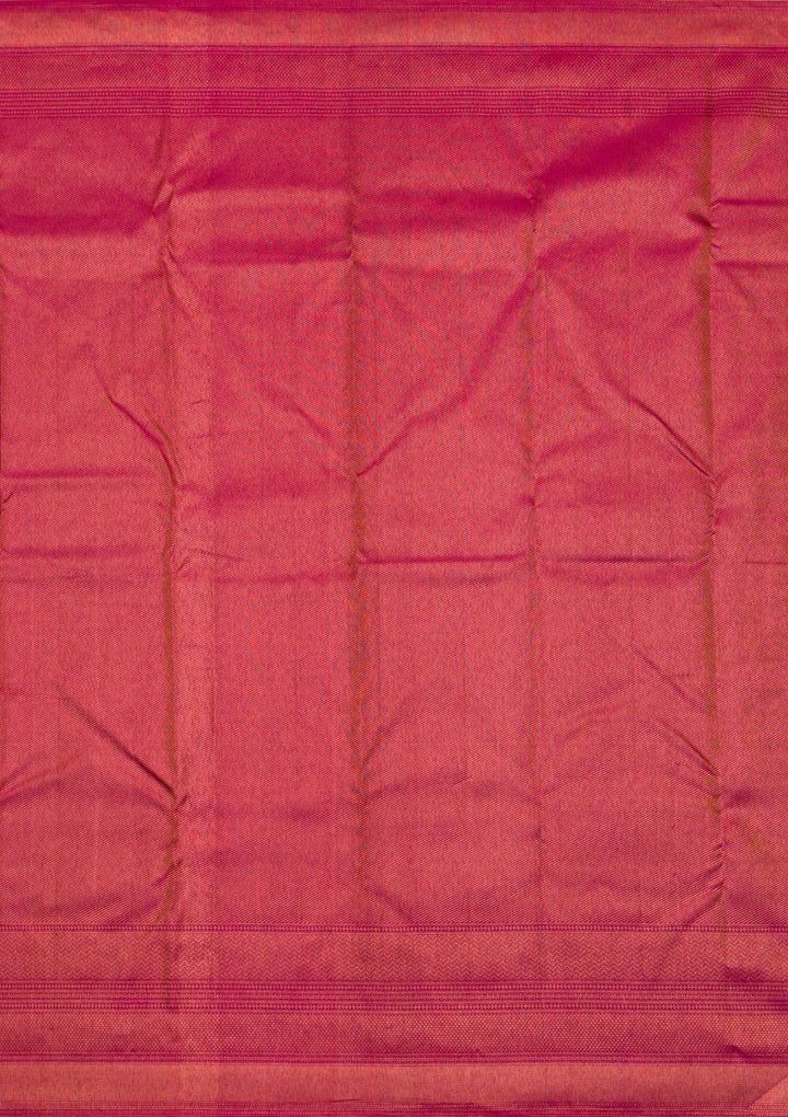 Navy Blue Zariwork Pure Silk Saree-Koskii