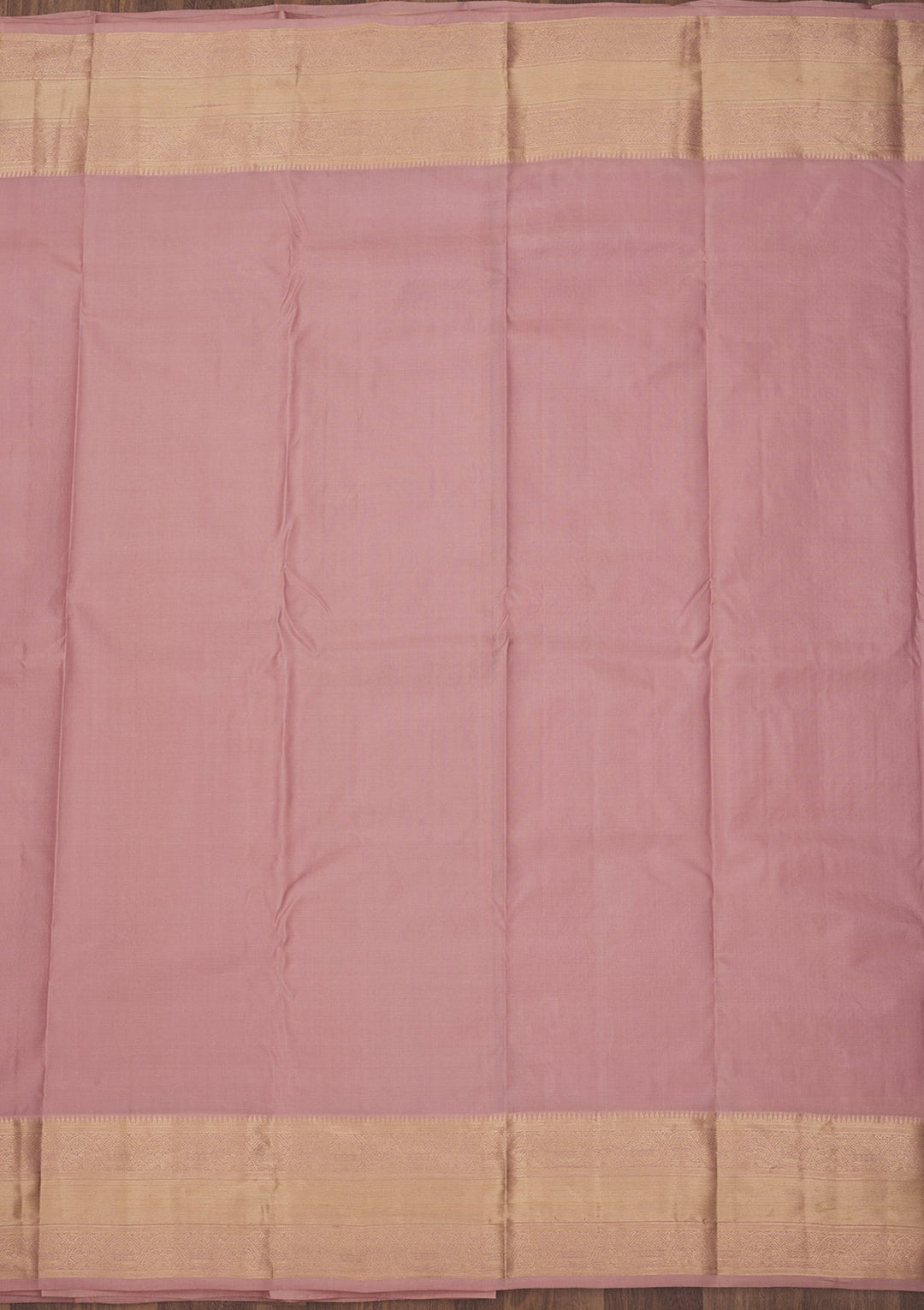 Onion Pink Zariwork Pure Silk Saree-Koskii