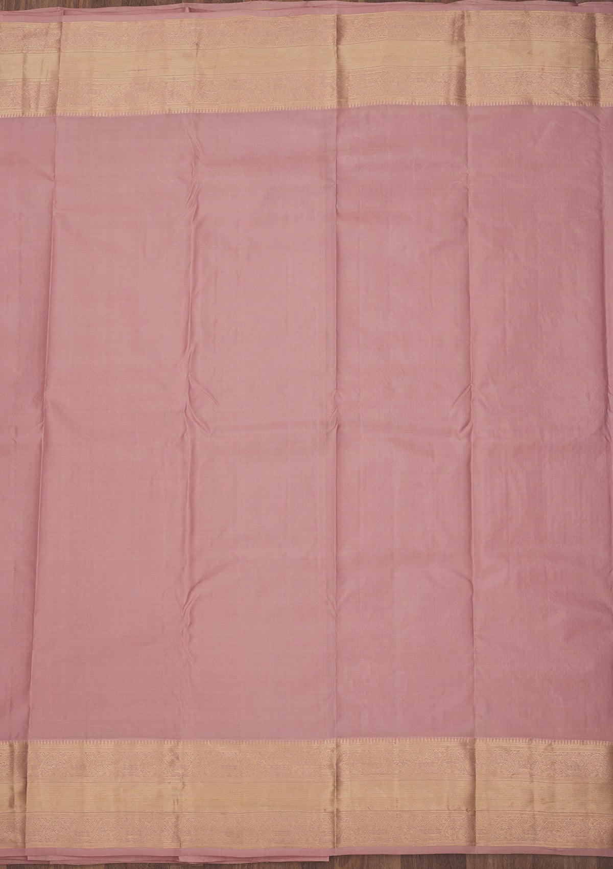 Onion Pink Zariwork Pure Silk Saree-Koskii