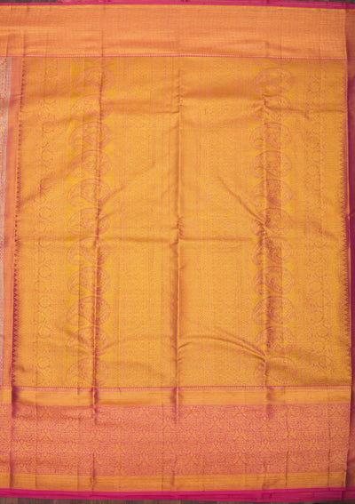 Onion Pink Zariwork Pure Silk Saree-Koskii