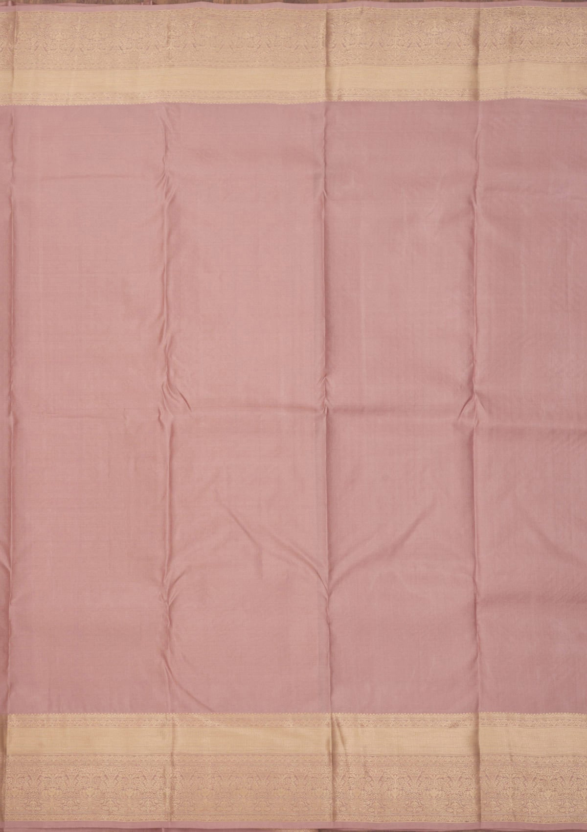 Onion Pink Zariwork Pure Silk Saree-Koskii