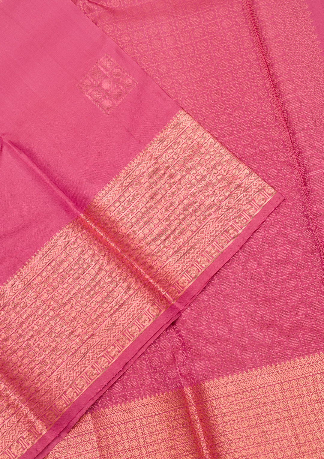 Onion Pink Zariwork Pure Silk Saree-Koskii