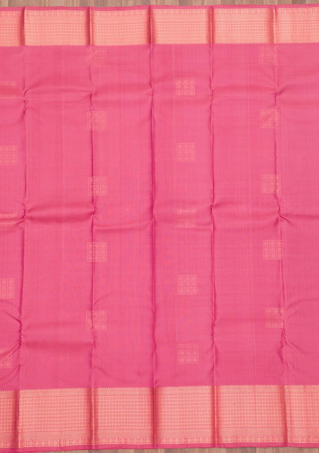 Onion Pink Zariwork Pure Silk Saree-Koskii